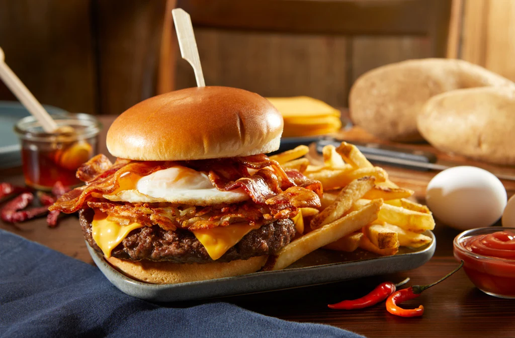 Meet Your New Brunch Favorite: The Rise & Shine Burger